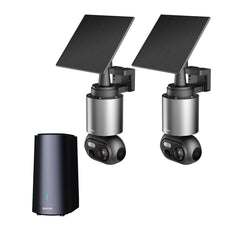 Botslab W510 4K Solar Set – 2 Kameras + Basisstation, ohne monatliche Gebühr