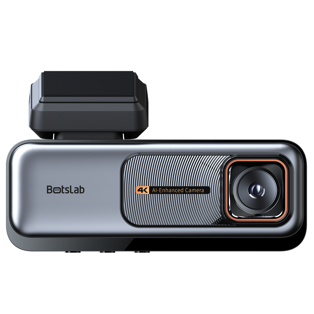 Die Botslab G980H Dashcam im Einsatz mit intelligentem ADAS Fahrassistent für Spurhalte- und Auffahrwarnung in Echtzeit.