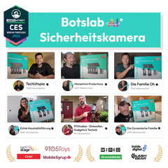 Botslab W510 komplettes 4-Kamera-System für rundum Schutz von Haus und Grundstück – AI-gestützte Sicherheit, 4K Auflösung, Solarbetrieb und kein monatliches Abo.