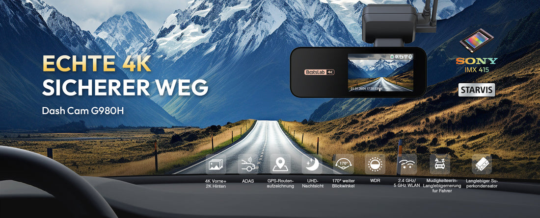 Black Friday Dashcam Deal: Kamera Systeme von Botslab stark reduziert