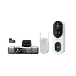 Botslab G980H 4-Channel  Dash Cam & Video Doorbell R810 SE Bundle