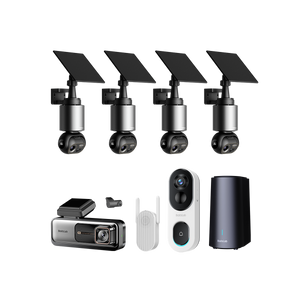 G980H Pro + R810 SE + W510 (1 HomeBase + 4 Cams) Home Security Bundle