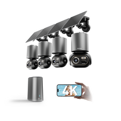Botslab Advanced AI Tech 4K Battery 4-Camera System W510