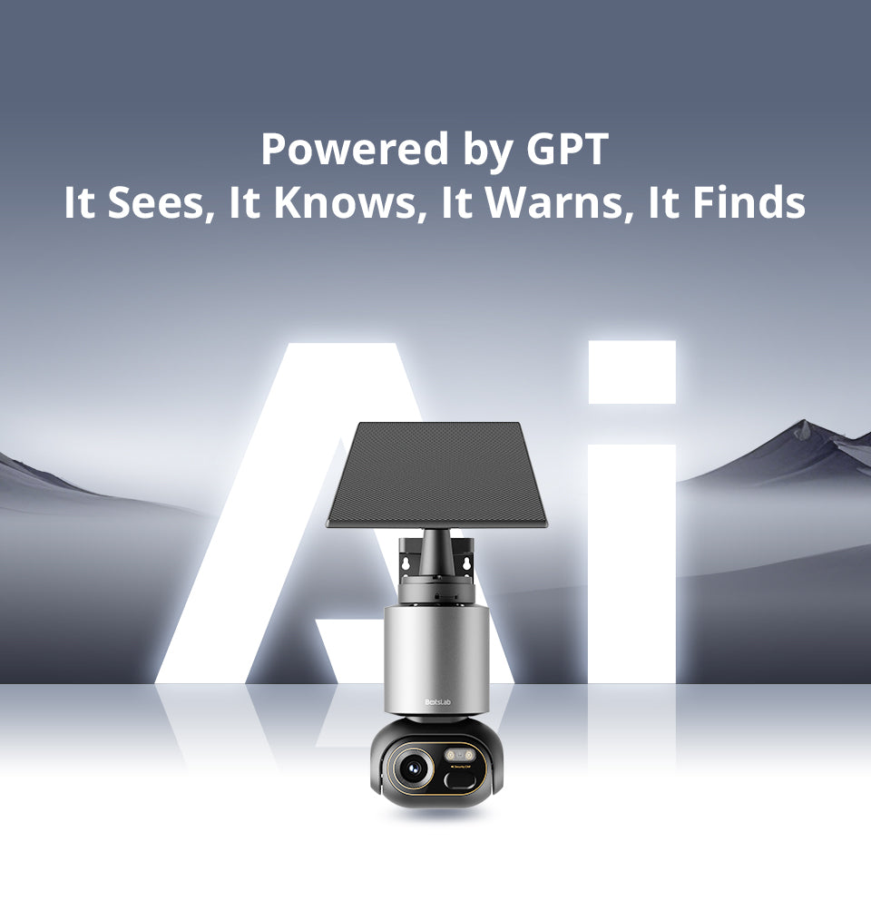Botslab Advanced AI Tech 4K Battery W510 – An Add-on Camera (For use with an existing system)