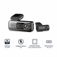 Botslab 4K Dashcam G980H – Auto Autokamera mit UHD Ultra-Nachtsicht & ADAS
