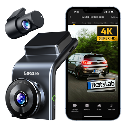 Botslab Dash Cam G300H Plus