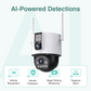 Botslab Dual-Lens PTZ Outdoor Security Camera W315