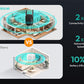 Doorbell R811 + 4 AI Cameras Homebase System W510 ($499 Home Security Bundle)
