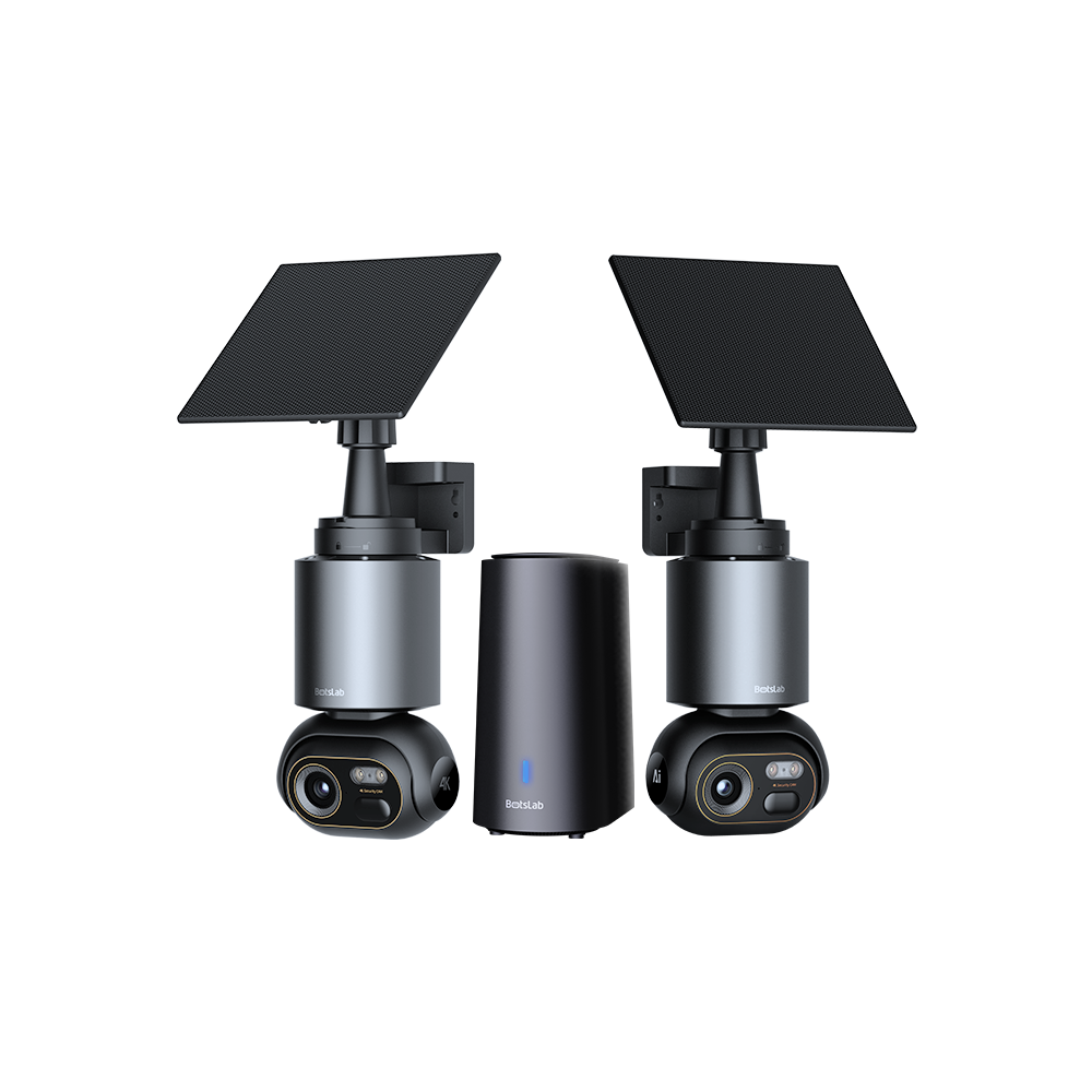 Botslab Advanced AI Tech 4K Battery 2-Camera System W510