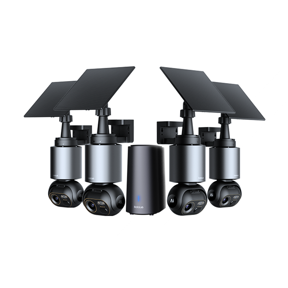 Botslab Advanced AI Tech 4K Battery 4-Camera System W510
