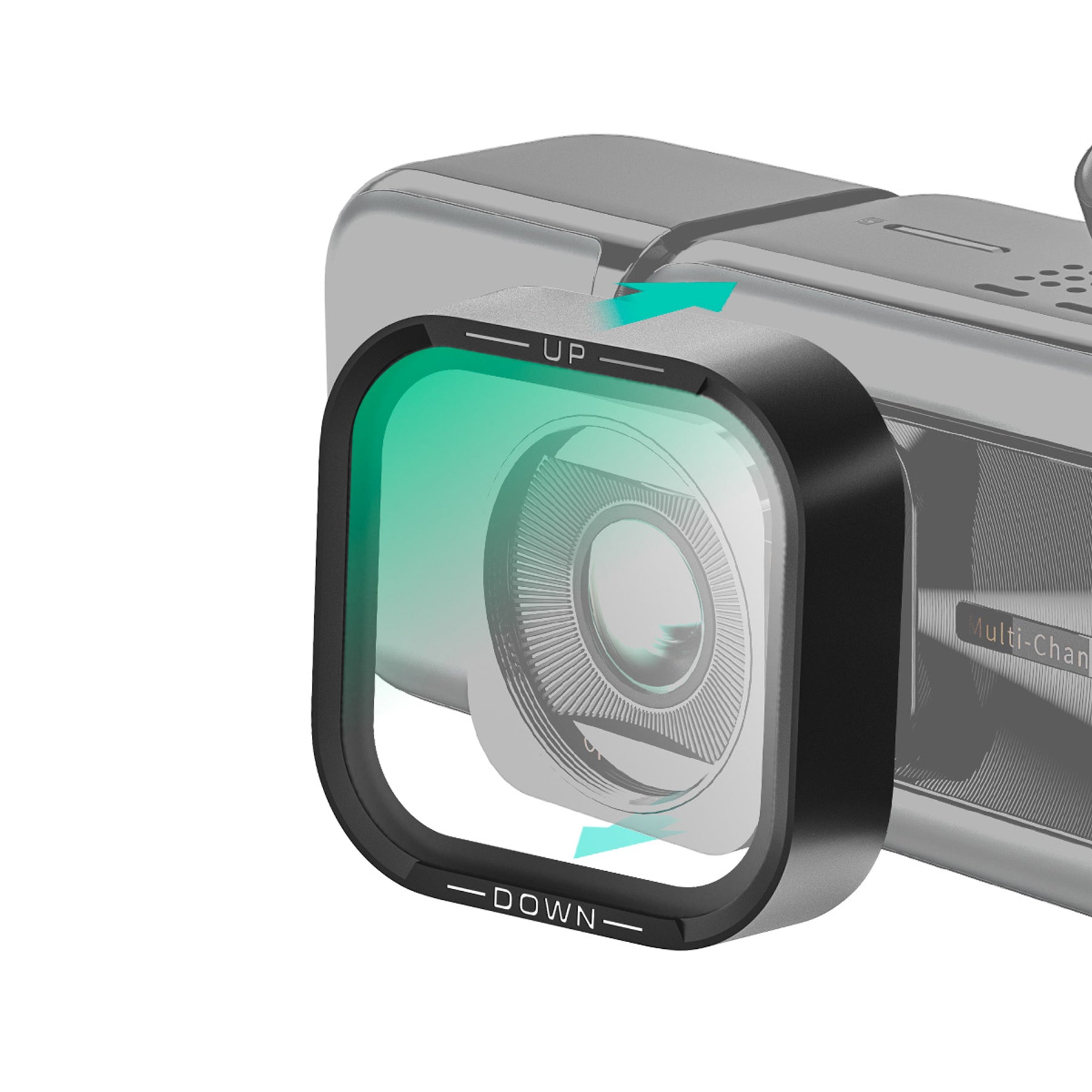 BOTSLAB CPL-Polarisationsfilter für G980H / G980H Pro Dashcam – reduziert Reflexionen auf der Windschutzscheibe