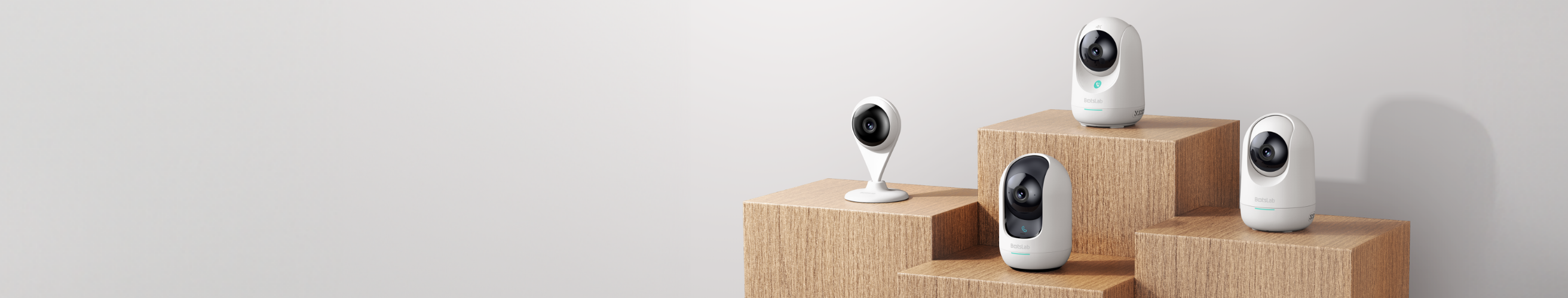 Botslab Indoor Kamera mit 360° Schwenk- und Neigefunktion – 4K Überwachungskamera für den Innenbereich