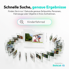 Botslab W510 4K Ultra-HD Auflösung (3840x2160) mit 8MP Sensor und F1.6 Blende – Gesichter und Nummernschilder klar erkennbar, keine verschwommenen Silhouetten.