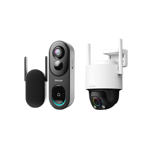 Botslab W317 Security Camera + R810 Video Doorbell Bundle